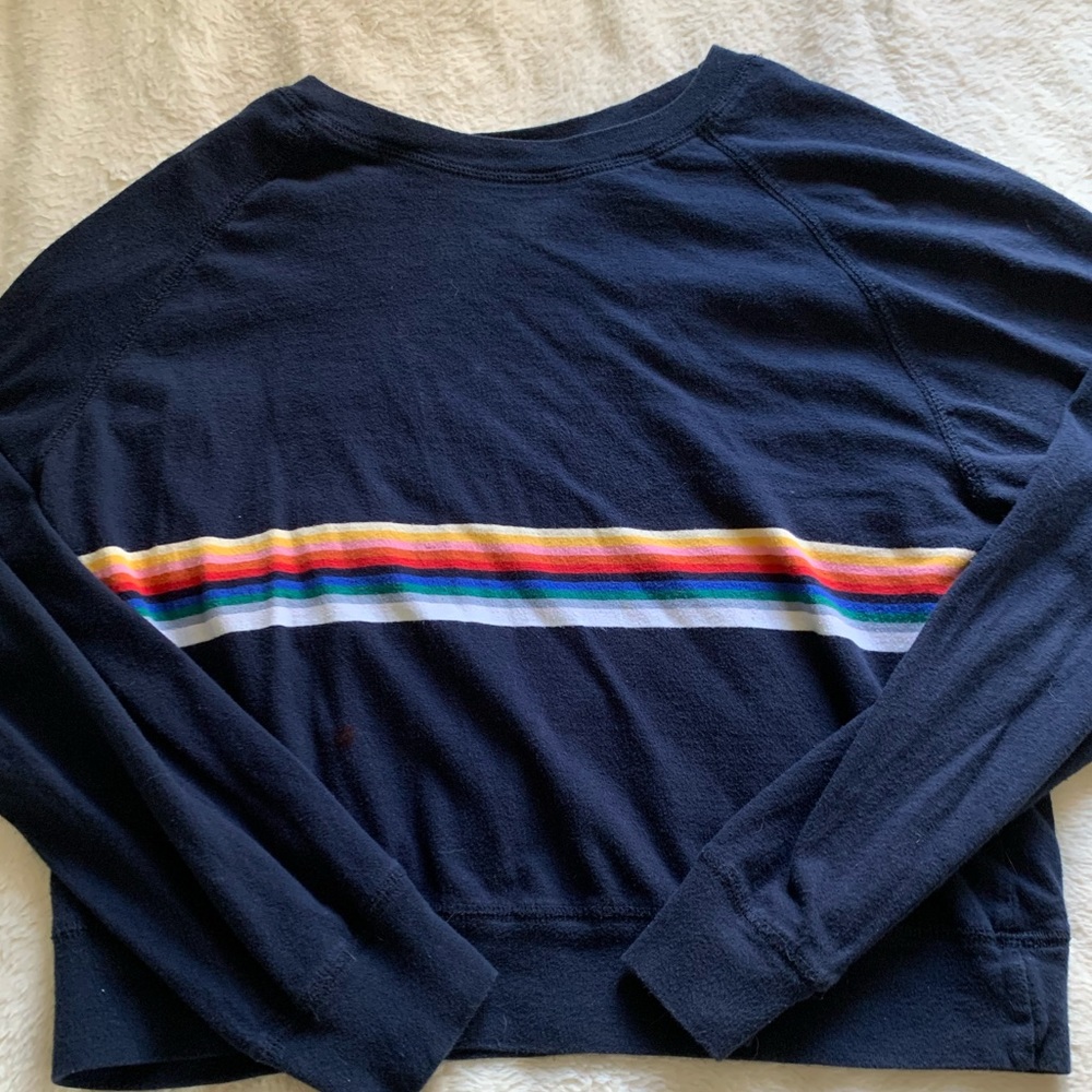 Brandy Melville Rainbow Pullover
